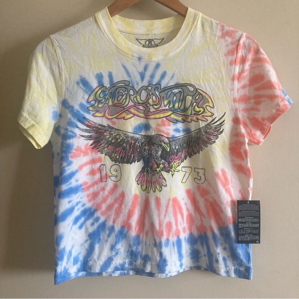 Aerosmith Tie-Dye Graphic Tee | NWT - Picture 5 of 10